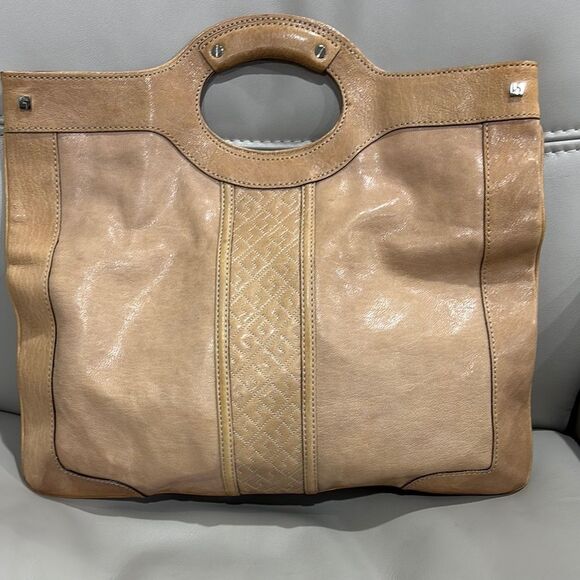 L..A.M.B. Carlisle Leather Foldover Bag - Picture 3 of 8